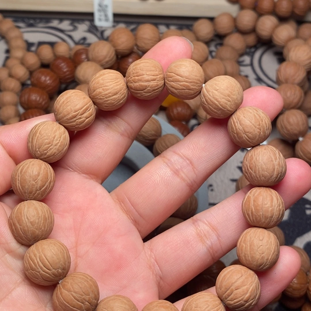手串桃核聚宝盆原皮14
