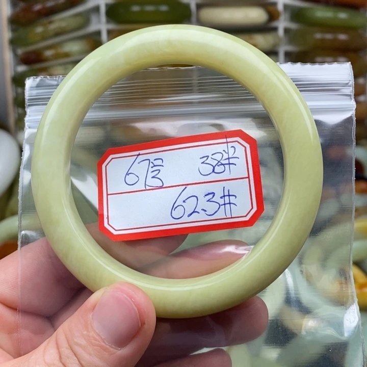 未镶嵌蛇纹石玉手绳