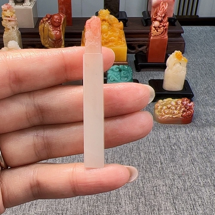 昌化石印石0.8公分自定义