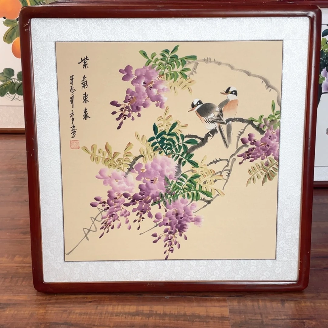国画带框尺寸63*63厘米