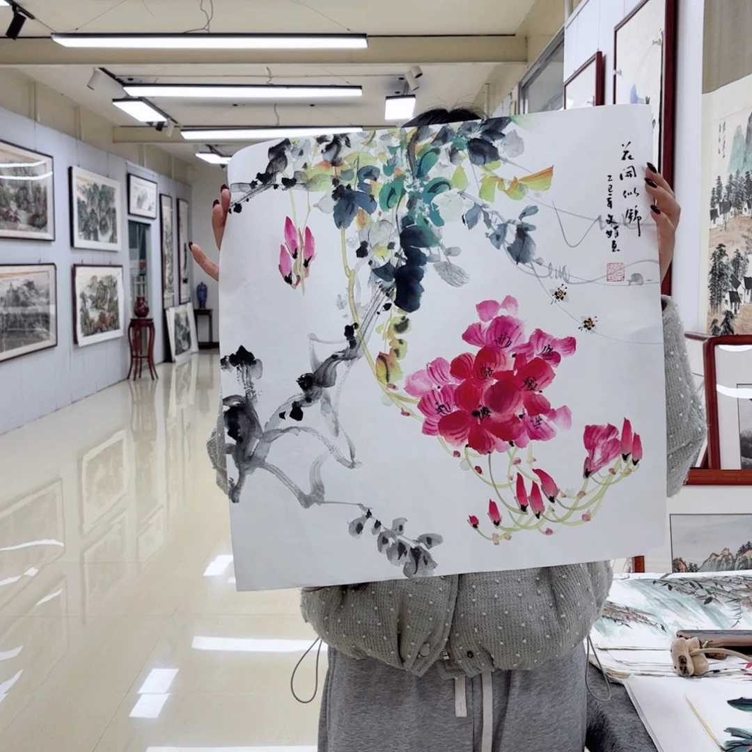 国画国画作品集一个
