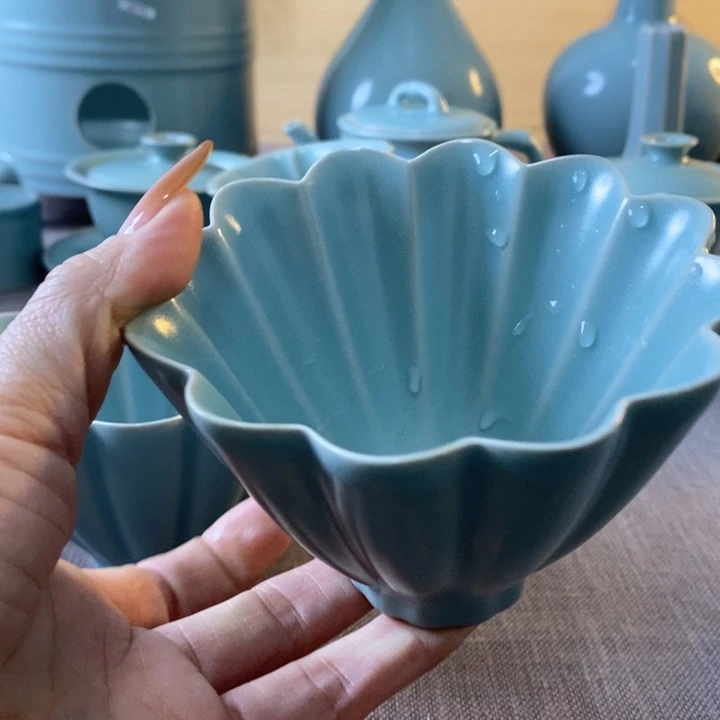 瓷片葵花碗一一一一一一一