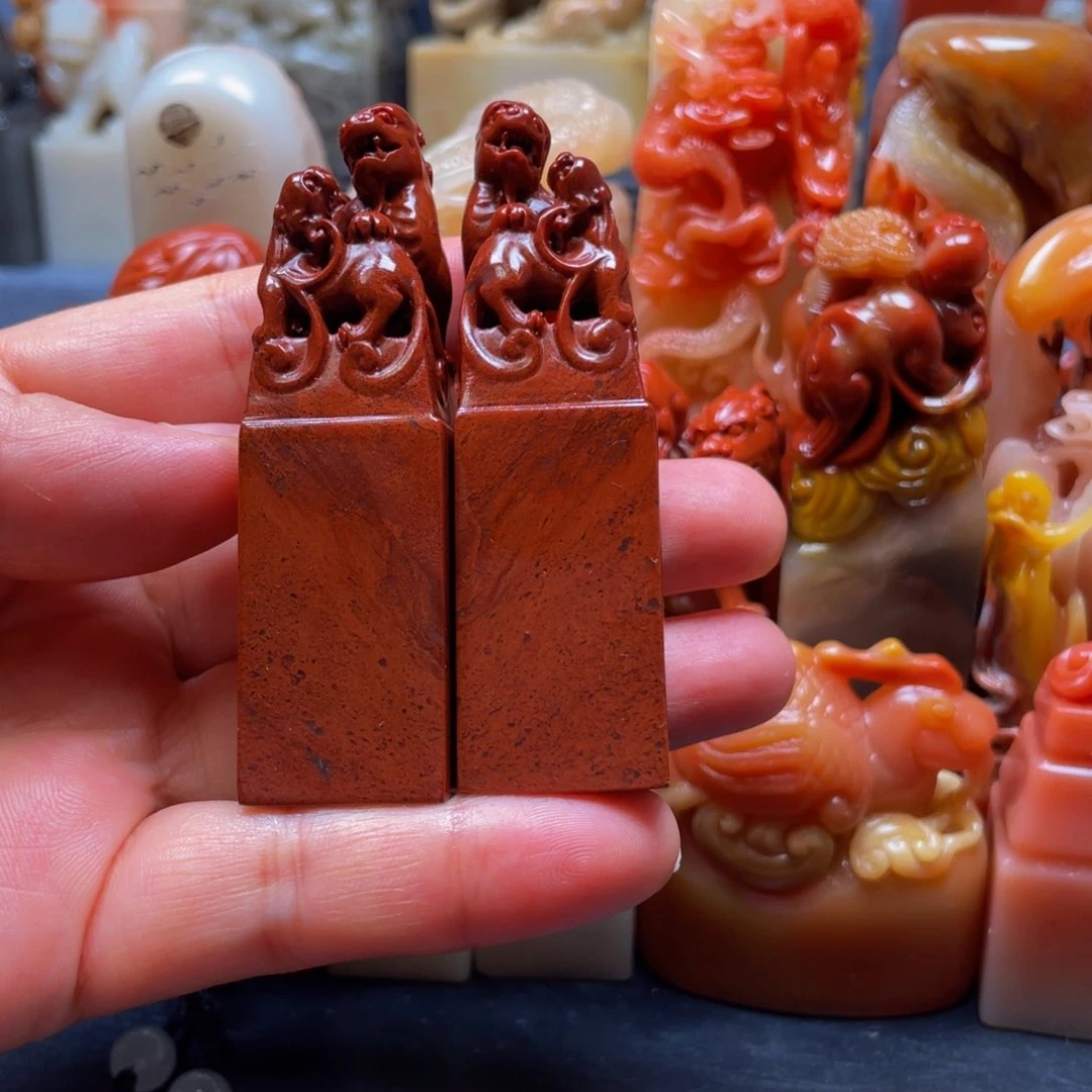 寿山石印石精美寿山