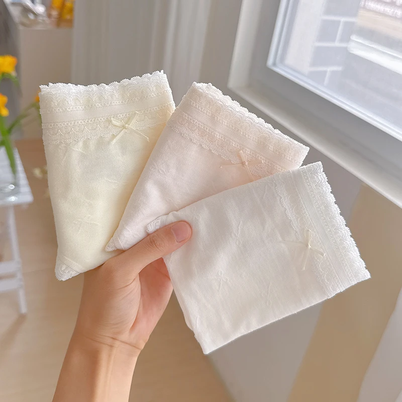 护理型益生菌蕾丝女士内裤女纯棉10A全棉抗菌裆女生2025新款底裤