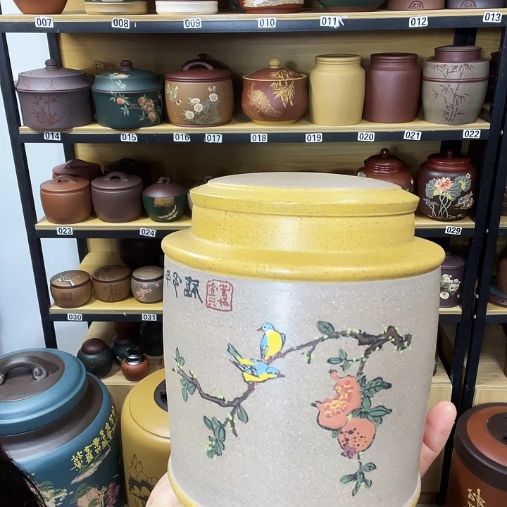 紫砂茶叶罐紫砂茶叶罐