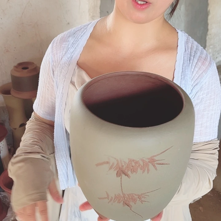 紫砂花盆宜兴紫砂精品花盆