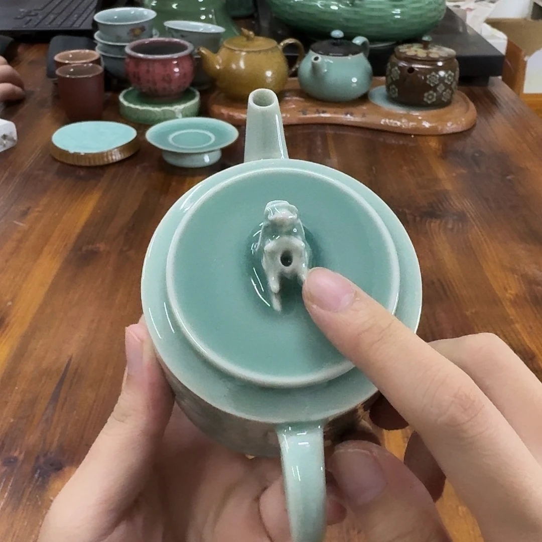 小仲青瓷茶器微瑕8182