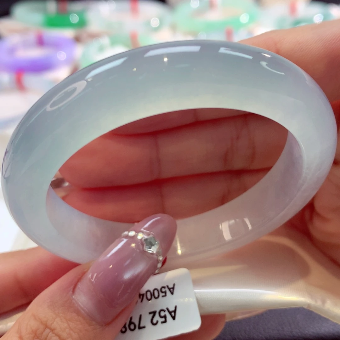 未镶嵌手镯翡翠正圈16号66