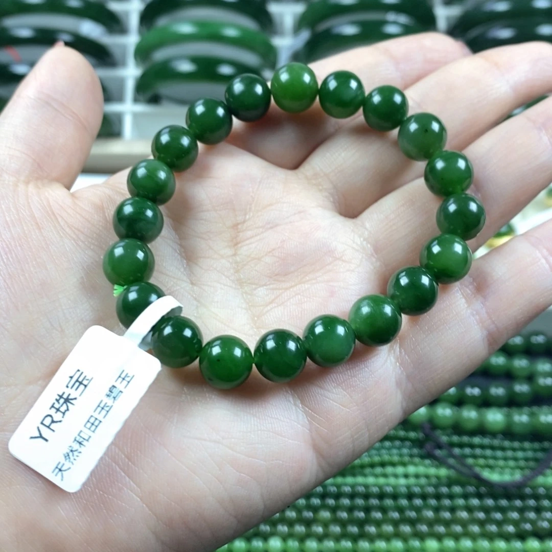 和田玉（碧玉）手串未镶嵌