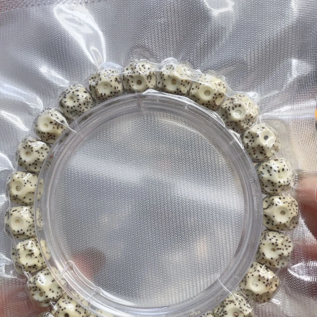 星月菩提手串原生态机雕无相尺寸9.5