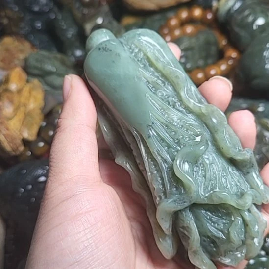 岫岩河磨玉（透闪石质玉）未镶嵌挂件