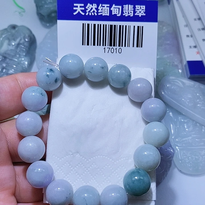 颈饰未镶嵌翡翠天光墟翡翠市场现金代购
