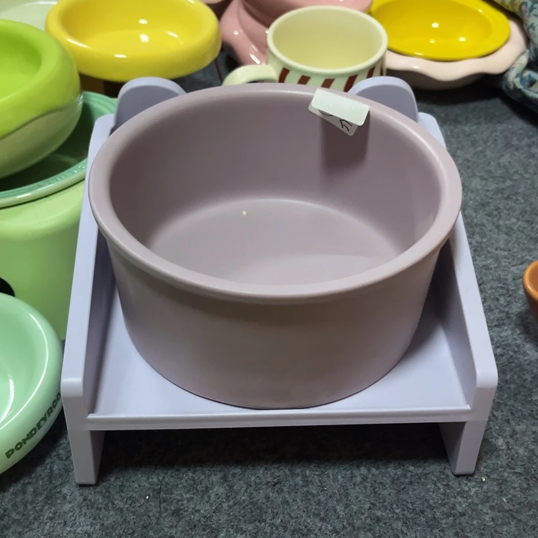 陶瓷大碗带架子一套