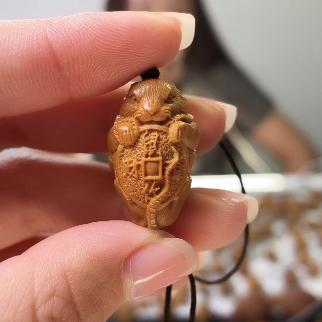 橄榄核吊坠橄榄核