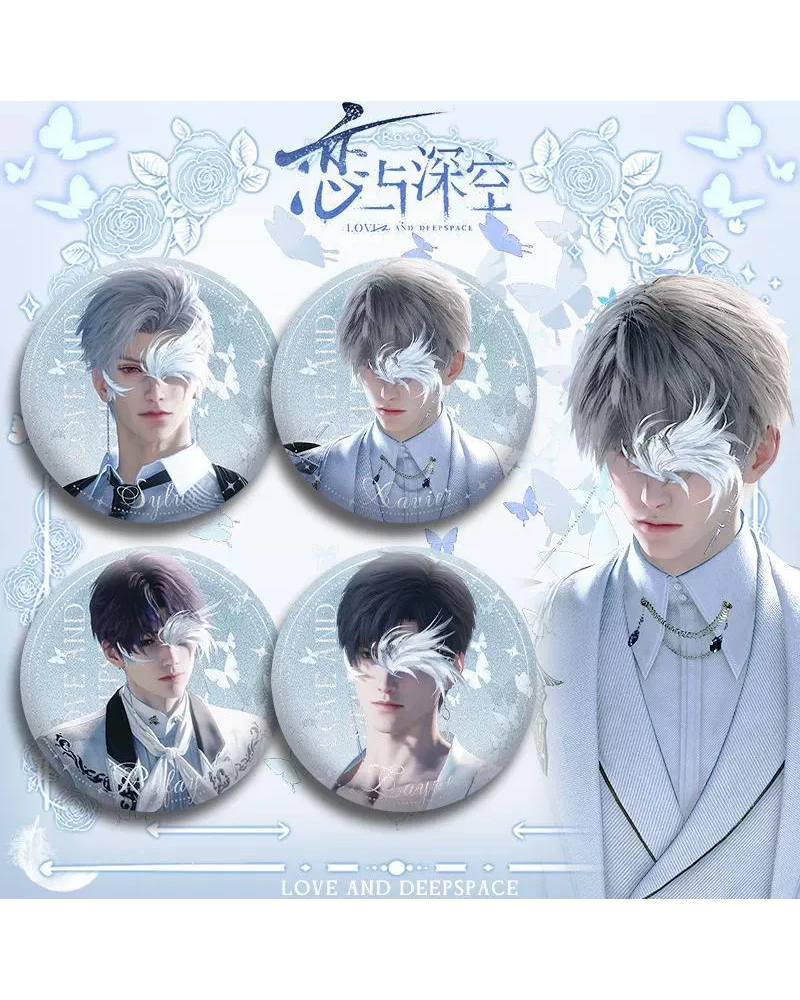 【接龙保底4包】恋与深空 收藏类同人二创吧唧摆件75MM 默认代拆