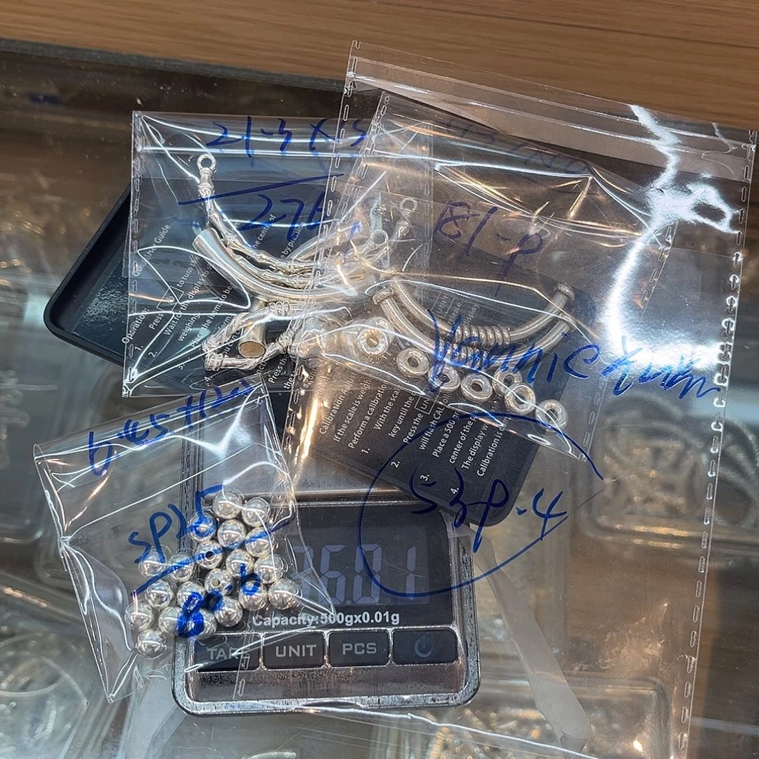 Y***u无足银纯银925称重