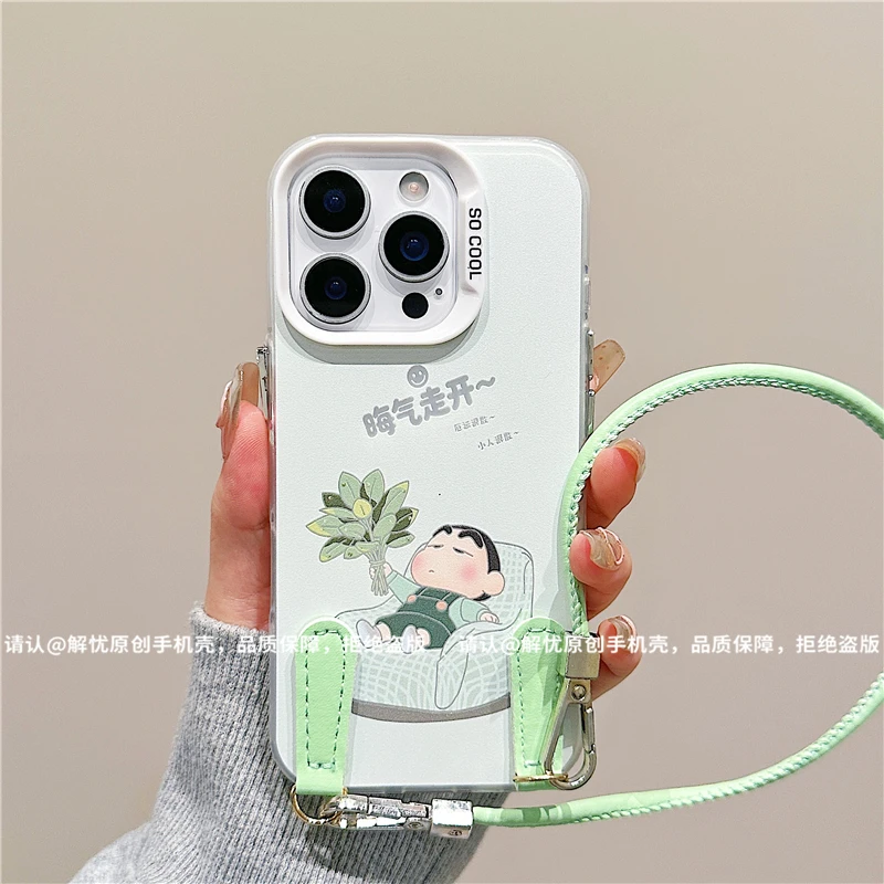 磨砂彩银适用苹果17/iPhone/华为荣耀/OPPO/VIVO/小米手机壳保护