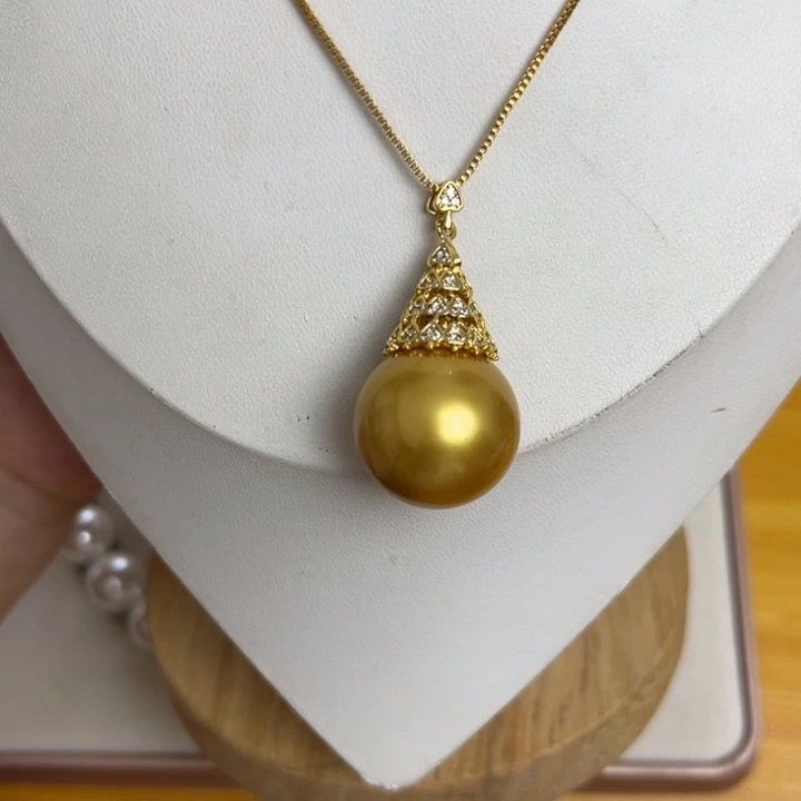 银金珠大吊坠17mm