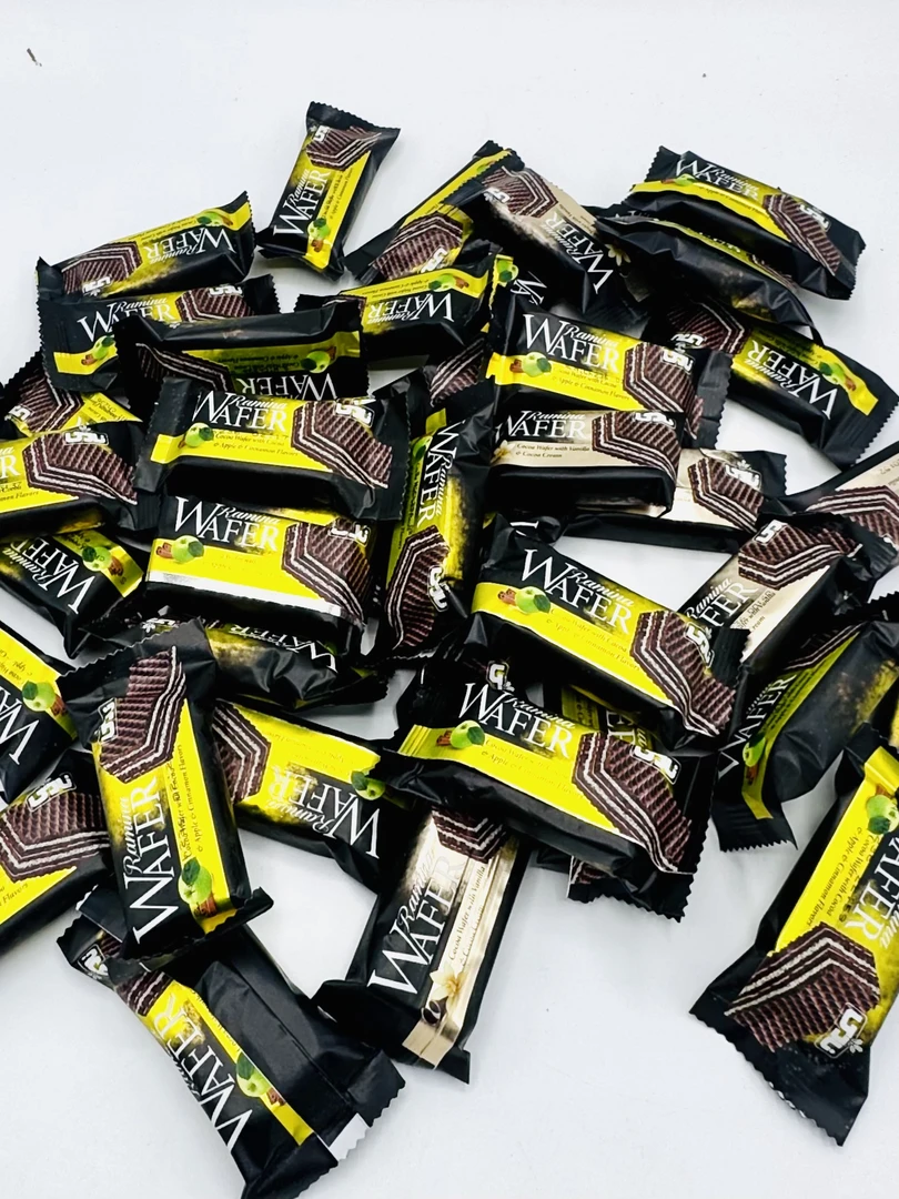 【拍1发40】NADI伊朗进口麦塔克可可香草味威化饼干营养巧克力饼干