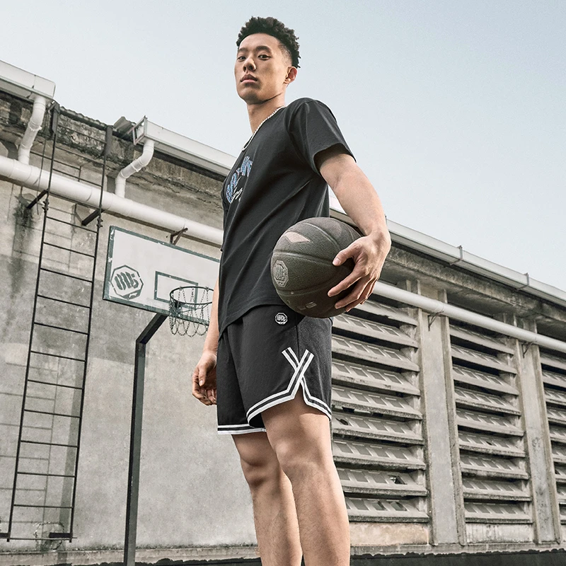 李宁2024夏季新品反伍BADFIVE男子速干凉爽比赛裤AAPU111