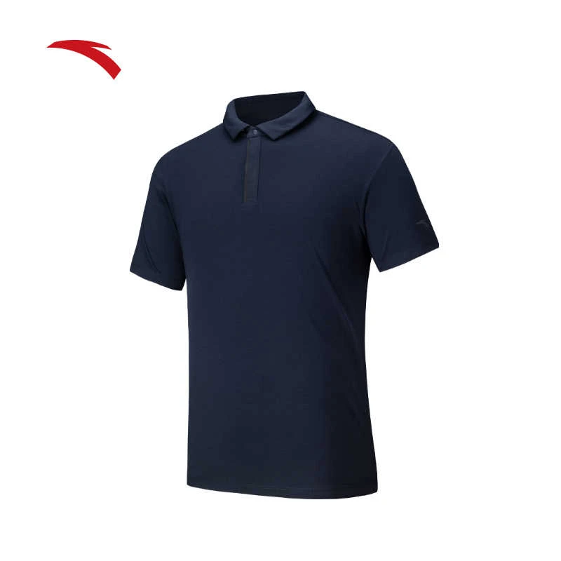 安踏冰丝POLO丨翻领透气短袖t恤男装夏季新款休闲上衣152527145N