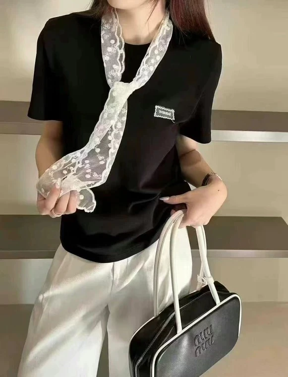吸湿排汗韩版休闲纯色极简风T恤