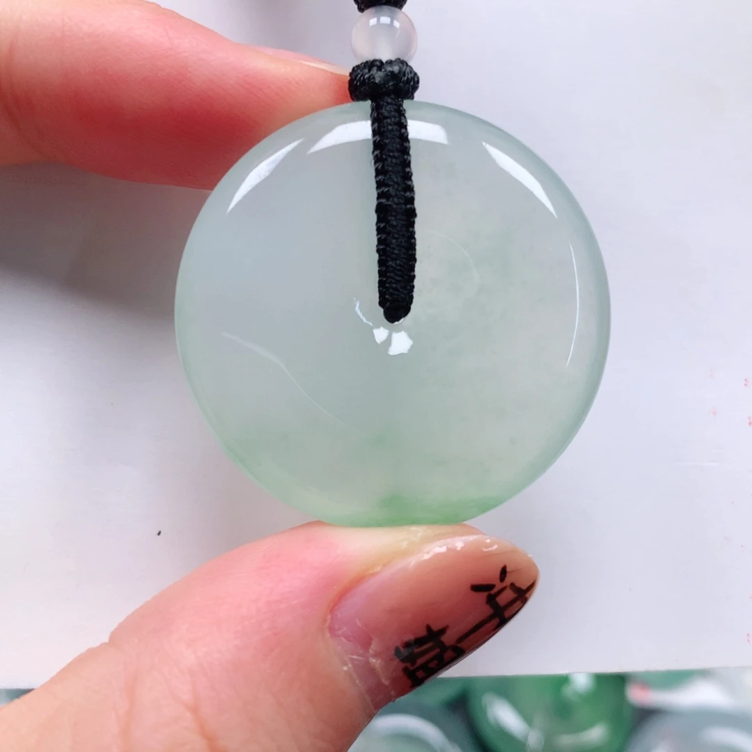 颈饰未镶嵌翡翠天然翡翠