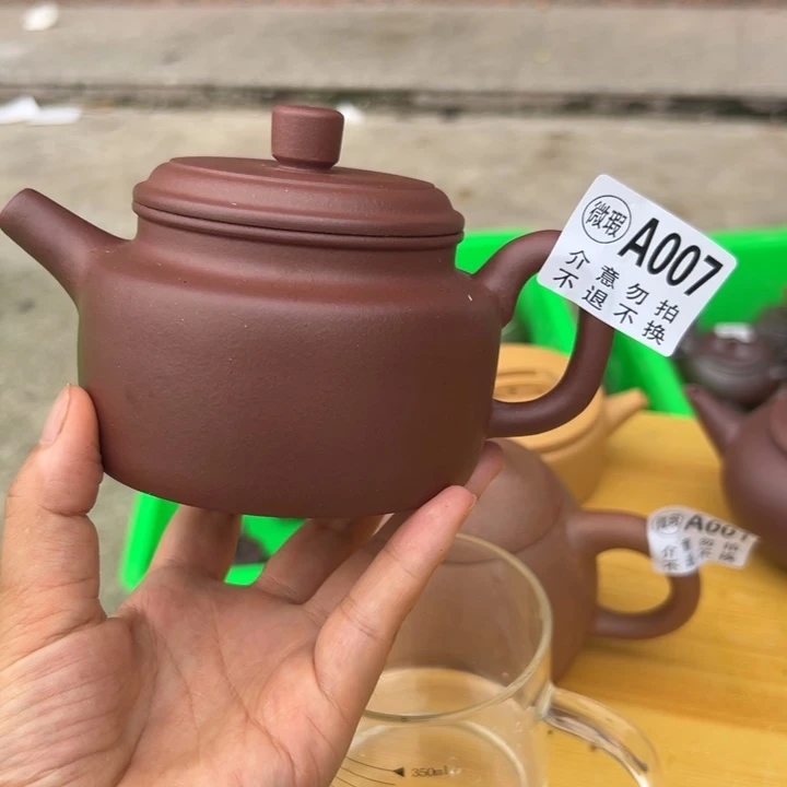 紫砂茶壶紫泥瑕疵300