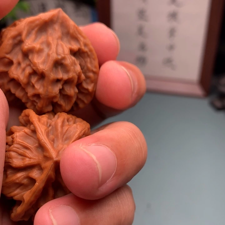 把件文玩核桃三棱4041