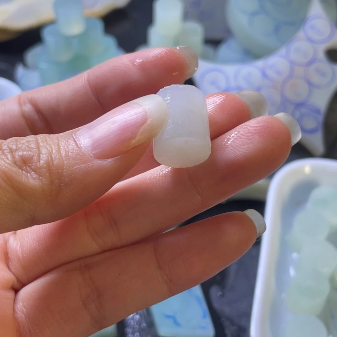 文***#定制翡翠未镶嵌路路通包工