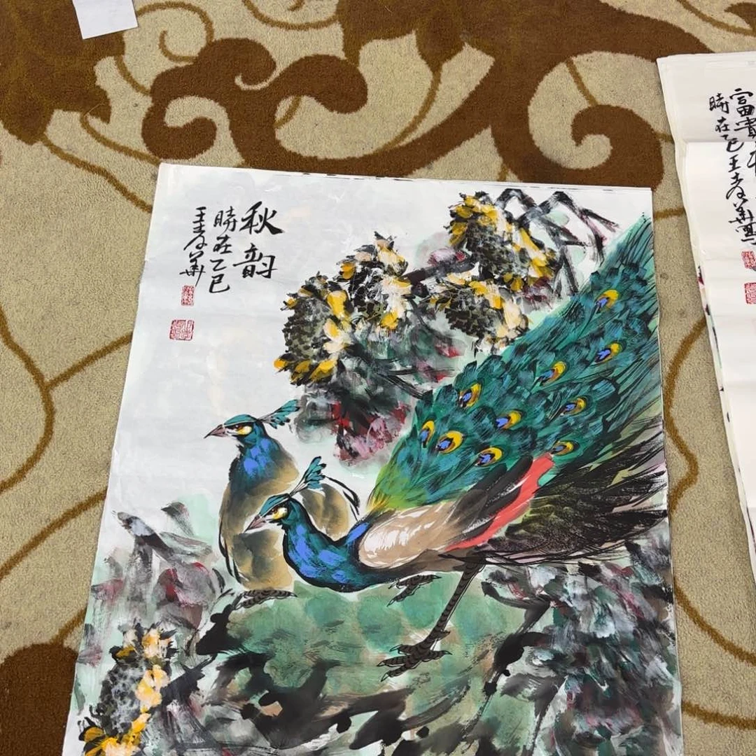 国画王孝华李欣主播