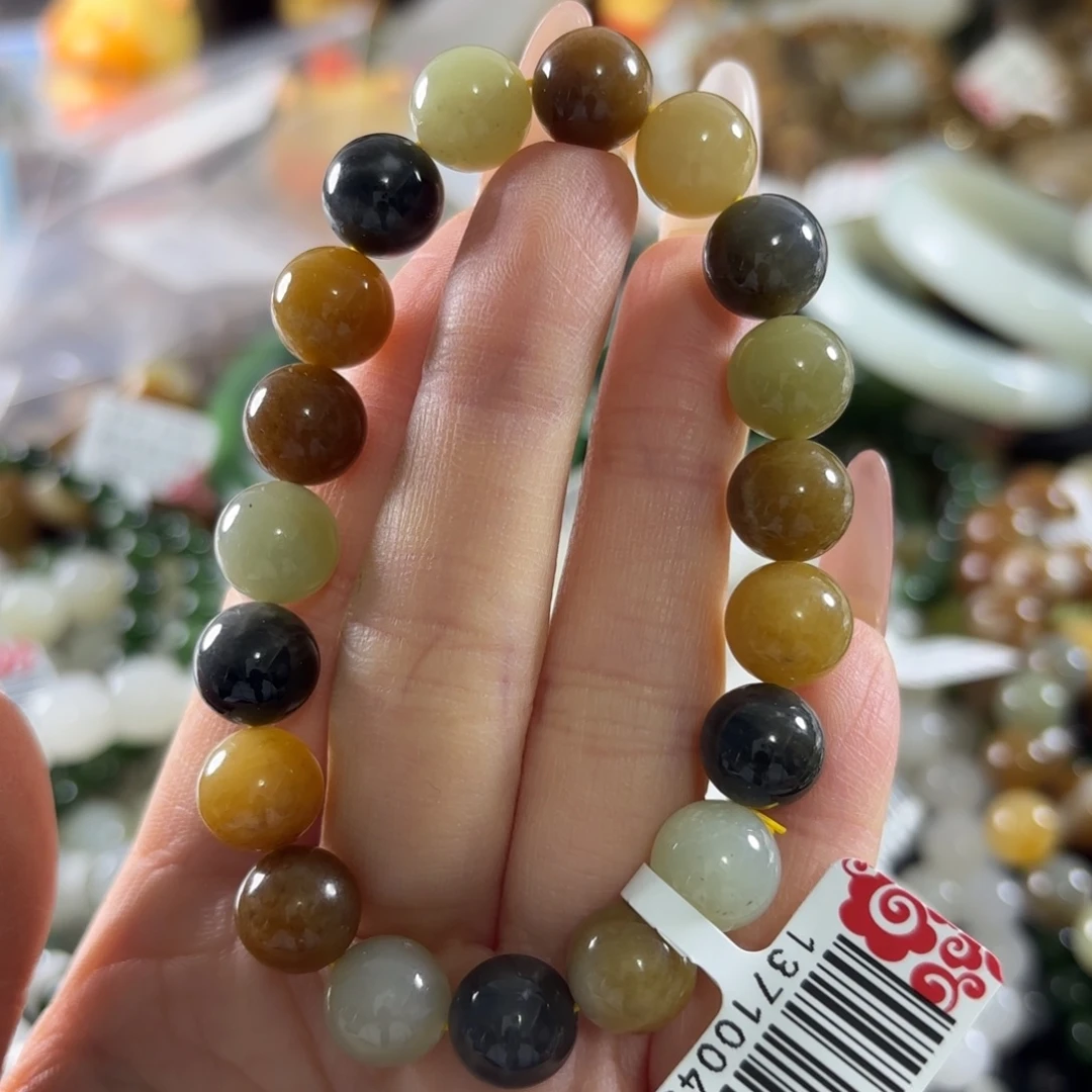 和田玉未镶嵌手串387