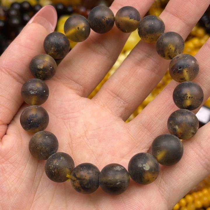 琥珀未镶嵌珠宝奇石