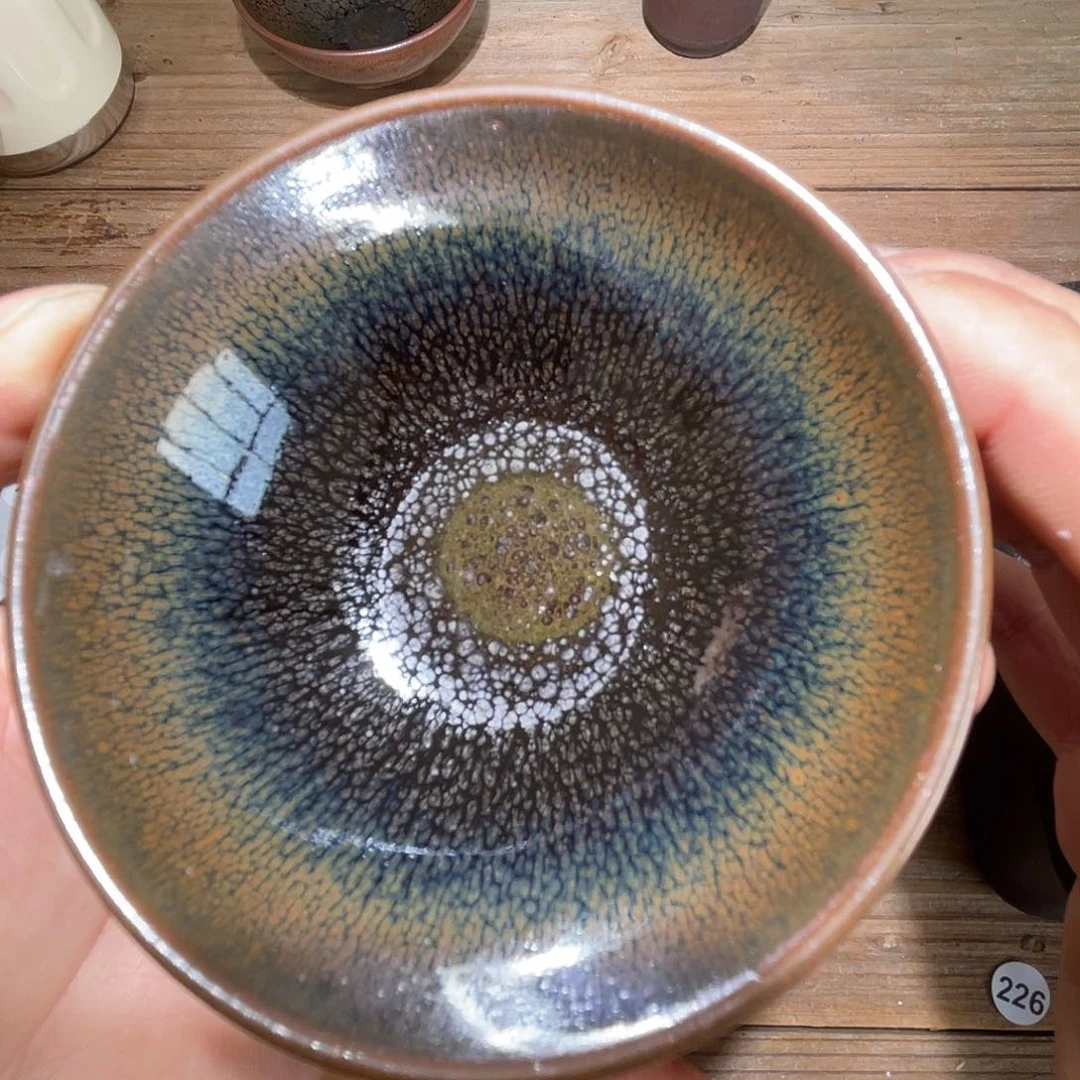 茶盏建窑建盏柴烧11