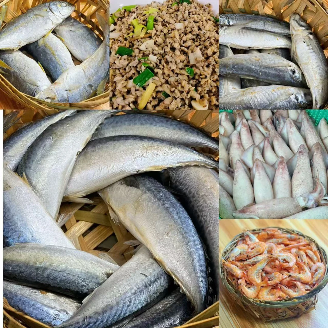 鱼饭套餐黄翅鱼＋花仙鱼＋红鱼＋鱿鱼搭配