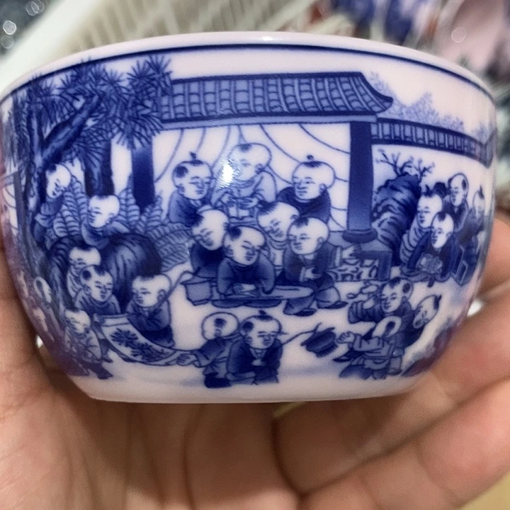 摆件景德镇陶瓷主人杯23445