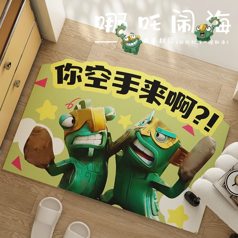 你空手来啊地垫哪咤2结界兽入户门垫进门pvc耐脏脚垫门口地毯哪吒