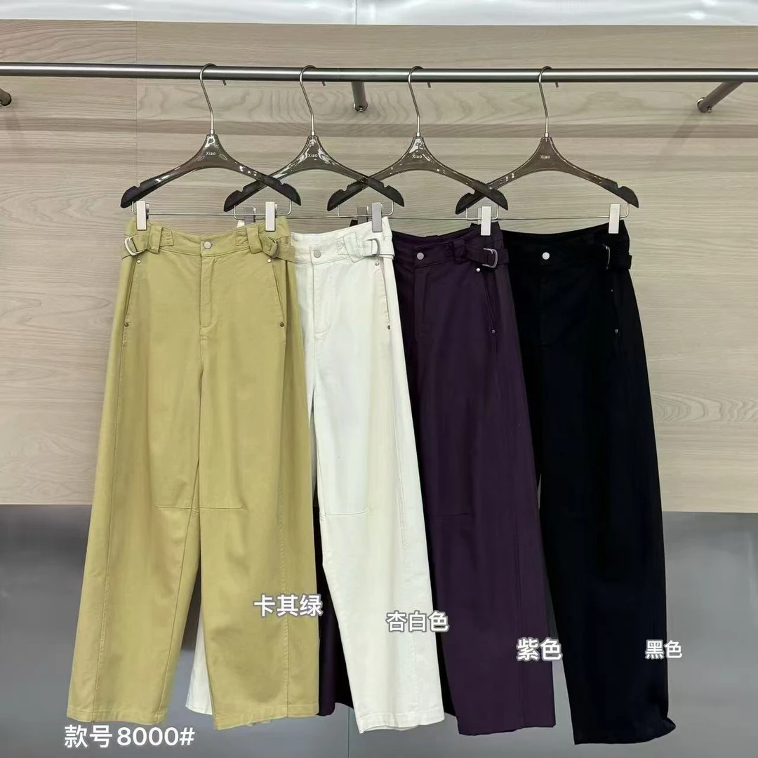 夏季欧货酷拽风街头潮流拿捏时髦感休闲裤63004