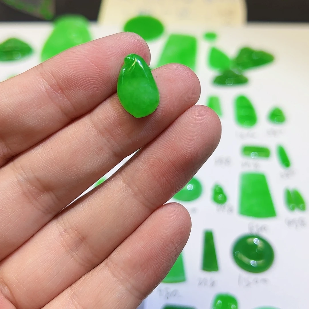 裸石翡翠天然缅甸A货翡翠