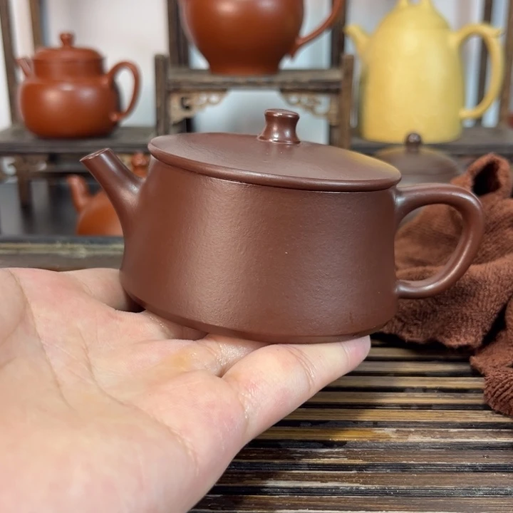 紫砂茶壶原矿紫砂手工制作