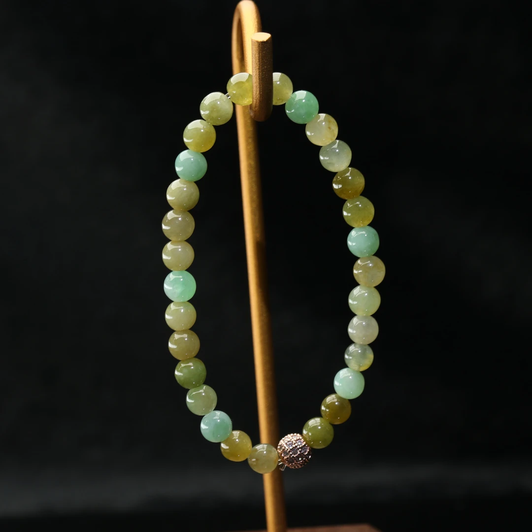 3天然缅甸翡翠A货多宝手串/200060/上海嘉禾拍卖