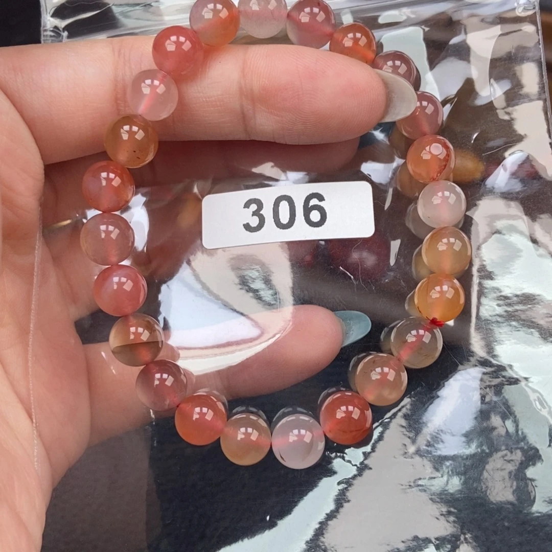 南红玛瑙未镶嵌手链卡8.3