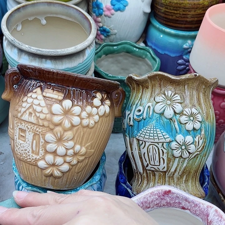 多肉绿植陶瓷花盆