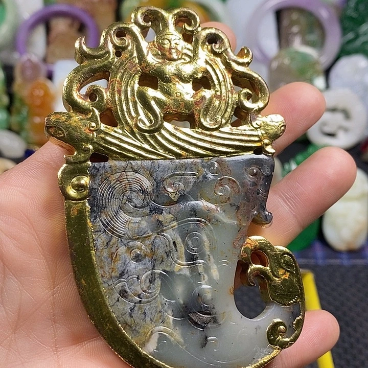 紫金钵盂菩提吊坠