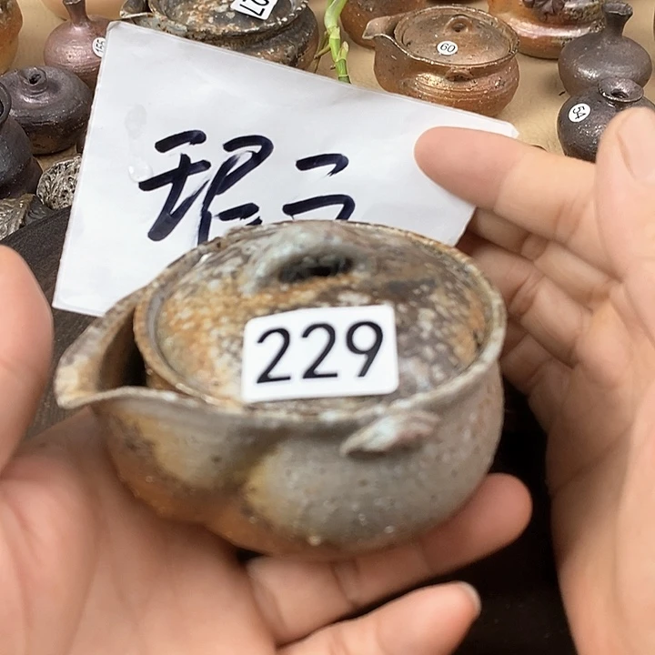 手工粗陶、柴烧茶器