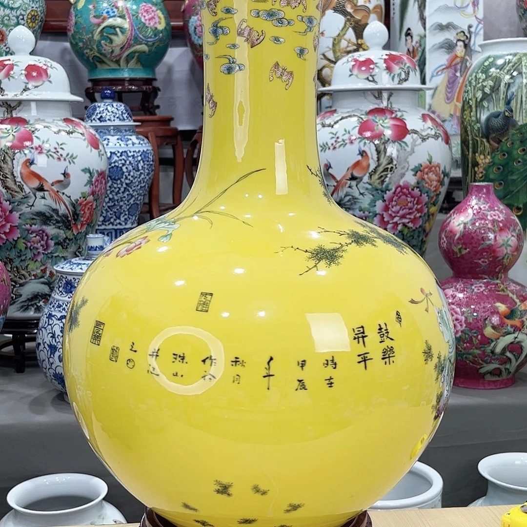 摆件君*兰景德镇的陶瓷