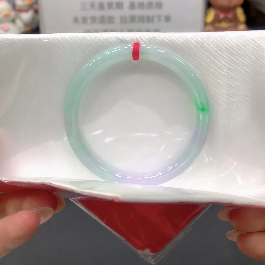 未镶嵌手镯翡翠52圆10号链接