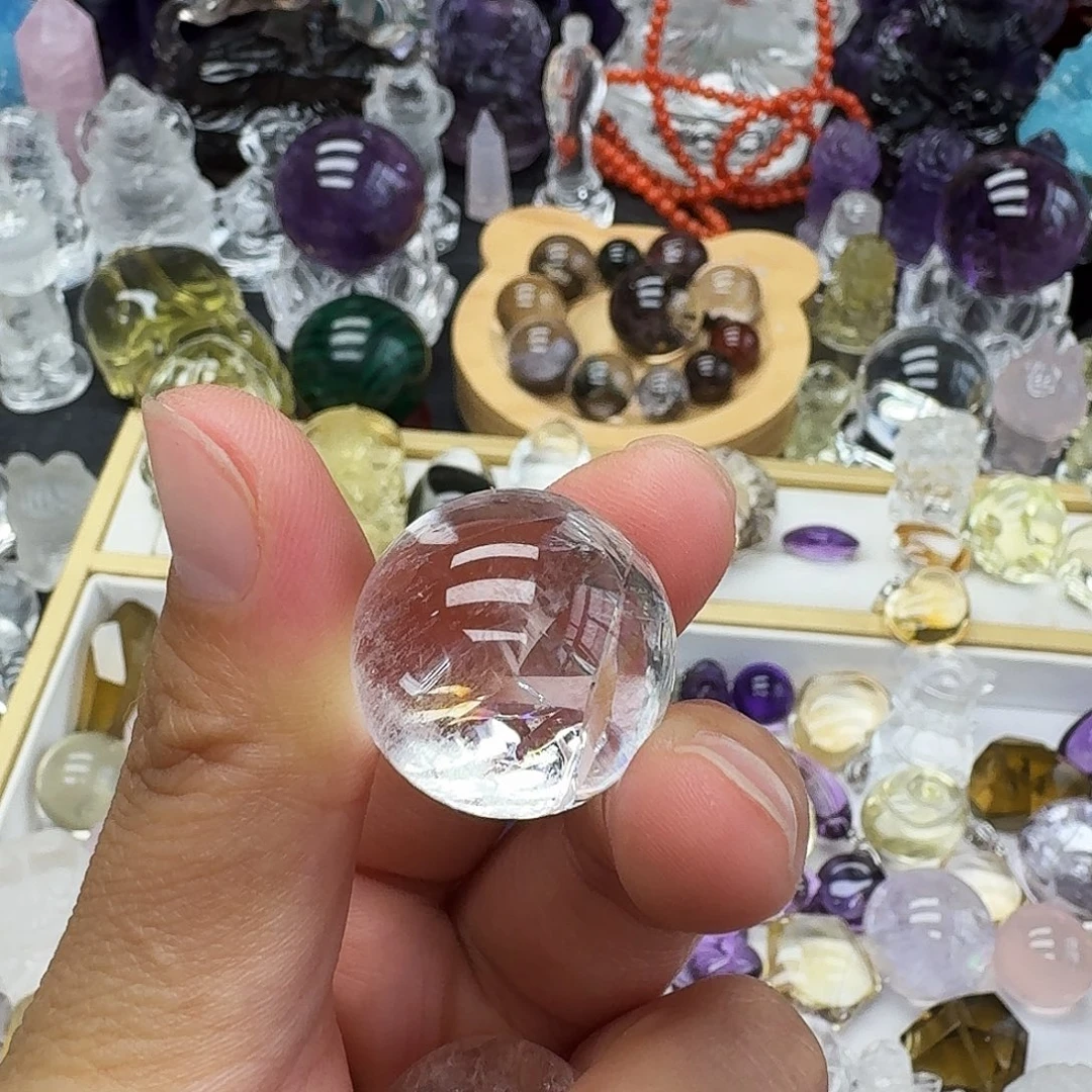那****未镶嵌水晶珠宝半成品
