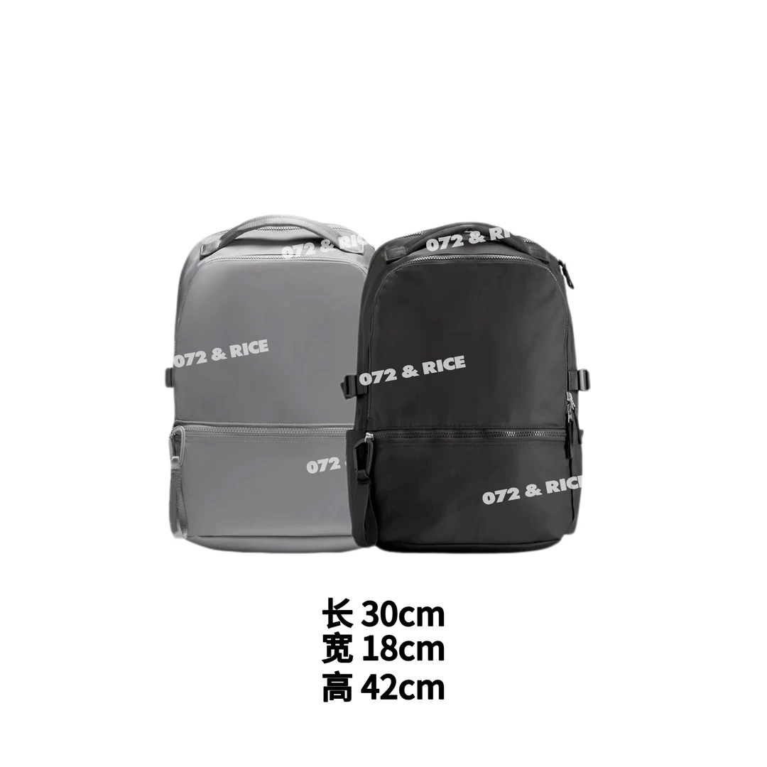 072 & RICE【LU家双肩包】时尚百搭旅行潮流双肩包 DL004