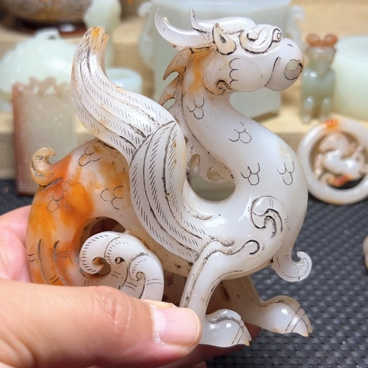 和田玉（糖玉）未镶嵌挂件
